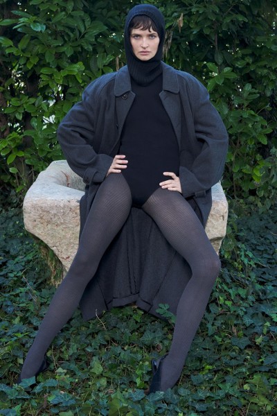 Trasparenze - Warm ribbed winter tights with wool