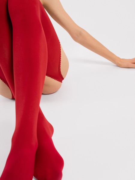 Fiore - Läbipaistmatud sukahoidja imitatsioon sukkpüksid Diavola, 60 den