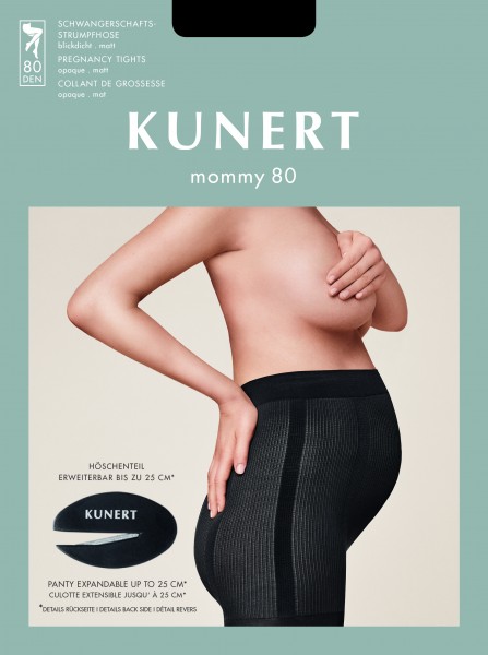 KUNERT Mommy 80 - Läbipaistmatud rasedus sukkpüksid
