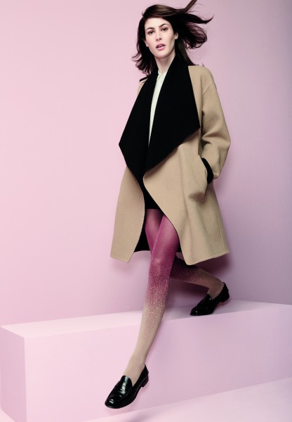 Omero Brigitte - stiilne kahetooniline mustriga sukkpüksid