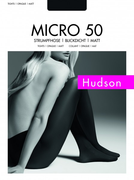 Hudson - Läbipaistmatud ja matt sukkpüksid Micro 50