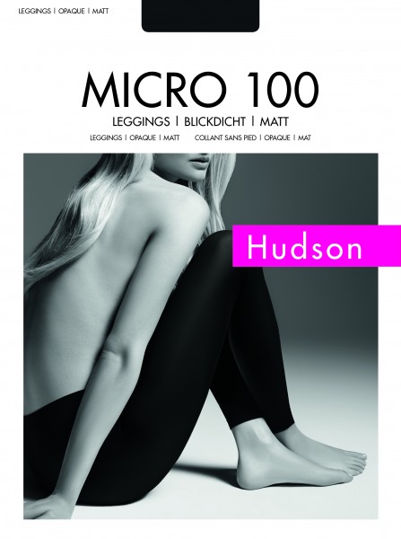Hudson Micro 100 - Läbipaistmatud ja matt sukkpüksid