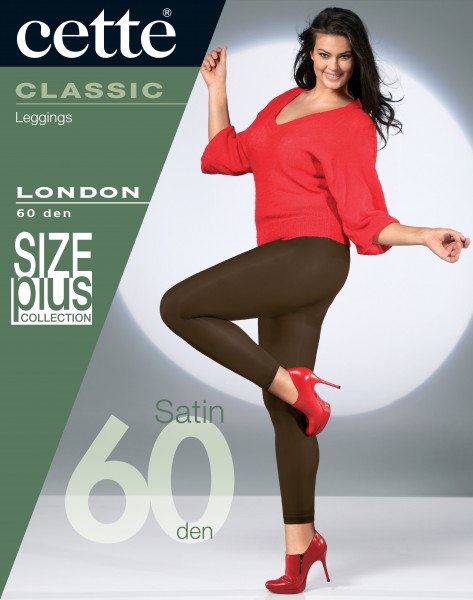 Cette Size Plus Collection - 60 den läbipaistmatud pluss suuruse sukkpüksid London