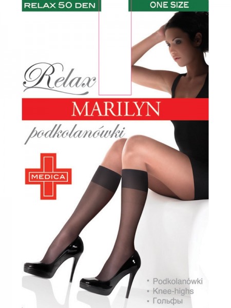 Marilyn Relax 50 den sukkpüksid ilma elastse vöökohata