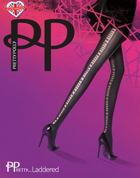 Pretty Polly - PPretty ... Jooksusilmakindel Pitsiservaga Sukkpüksid