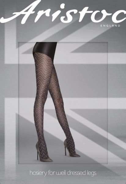 Aristoc Chevron - Stiilne ruuduline sukkpüksid