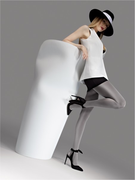 Knittex - Läbipaistmatud läikivad sukkpüksid 100 DEN