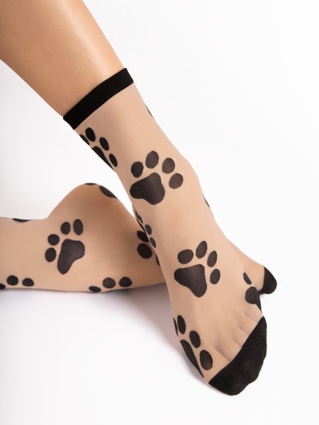 Fiore - 20 den sukkpüksid lillemustriga