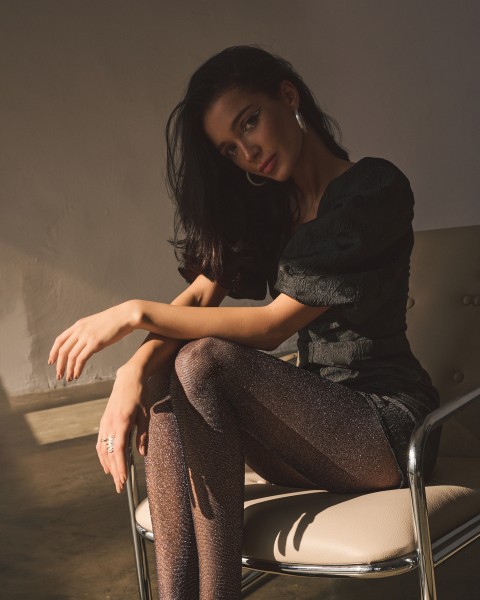 Gabriella - Sätendav sukkpüksid kašmiiriga, 20 den