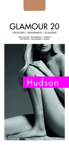 Hudson - Õhukesed, läikivad madalad sokid Glamour 20